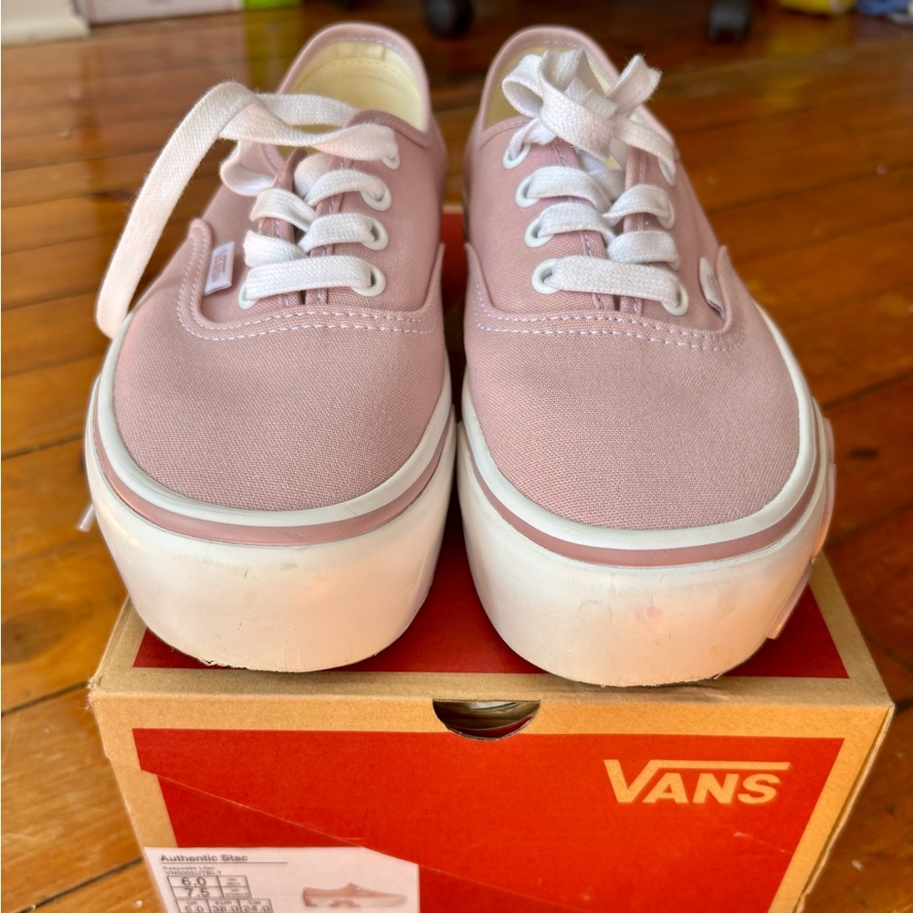 Vans Authentic Stackform Osf Shoe - Keepsake Lilac - image 5